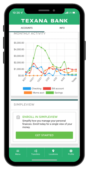 texana bank mobile banking app